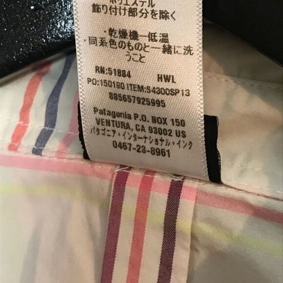 Patagonia Sz 6 Long Sleeve Overcast Shirt - Picture 5 of 6